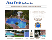 Tablet Screenshot of poolsofnwohio.com